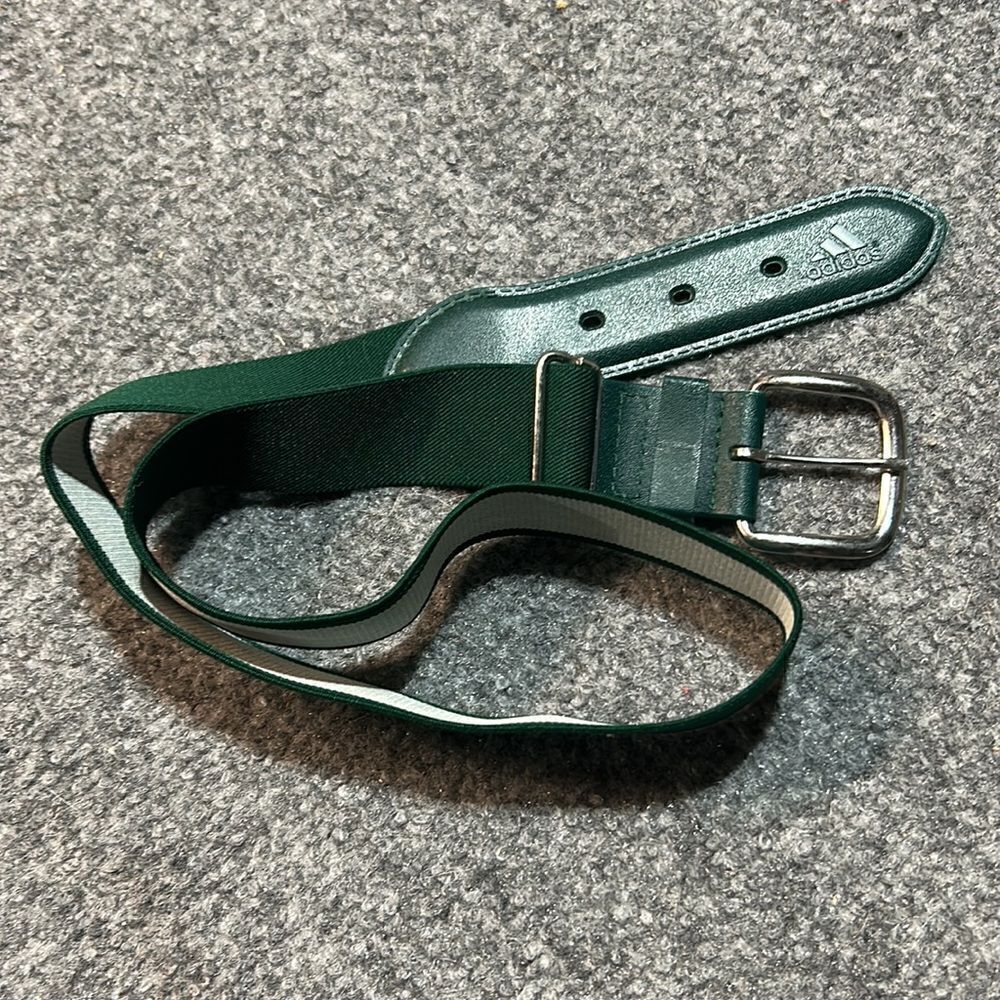 Kids Green Baseball Belt - Picture 2 of 3